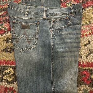 Starched Mens Wranglers 34/30